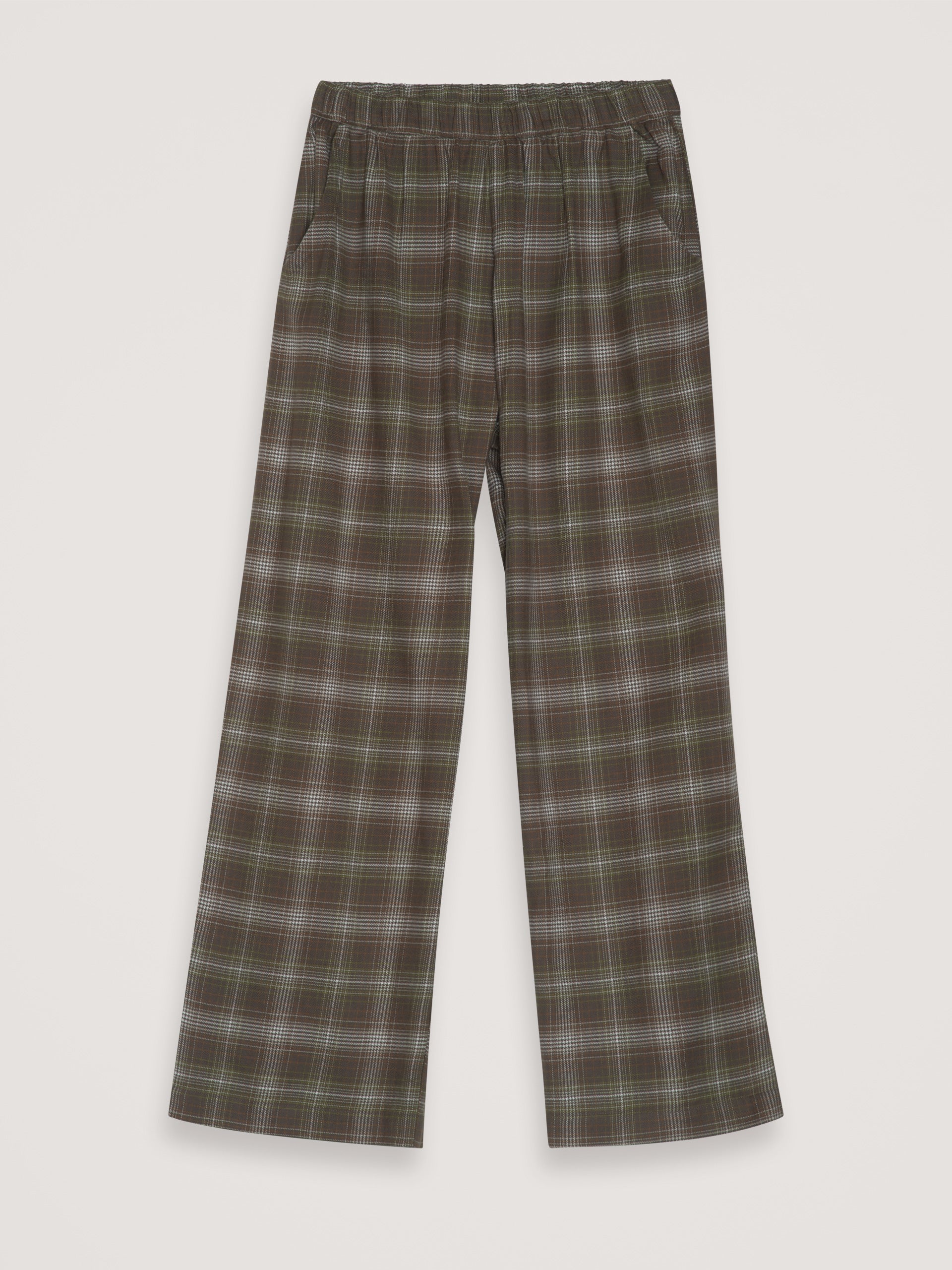 Gefütterte Wanderhose mit Karomuster | SERENDIPITY