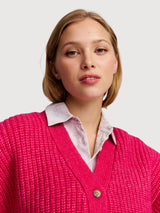 Cardigan Florence Pink Damen | Makia