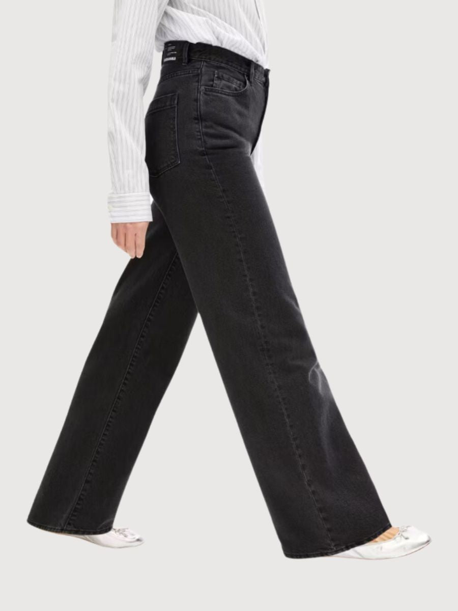 Jeans enijaa schwarze Ebenholz in Cotone Bio | Armedangels