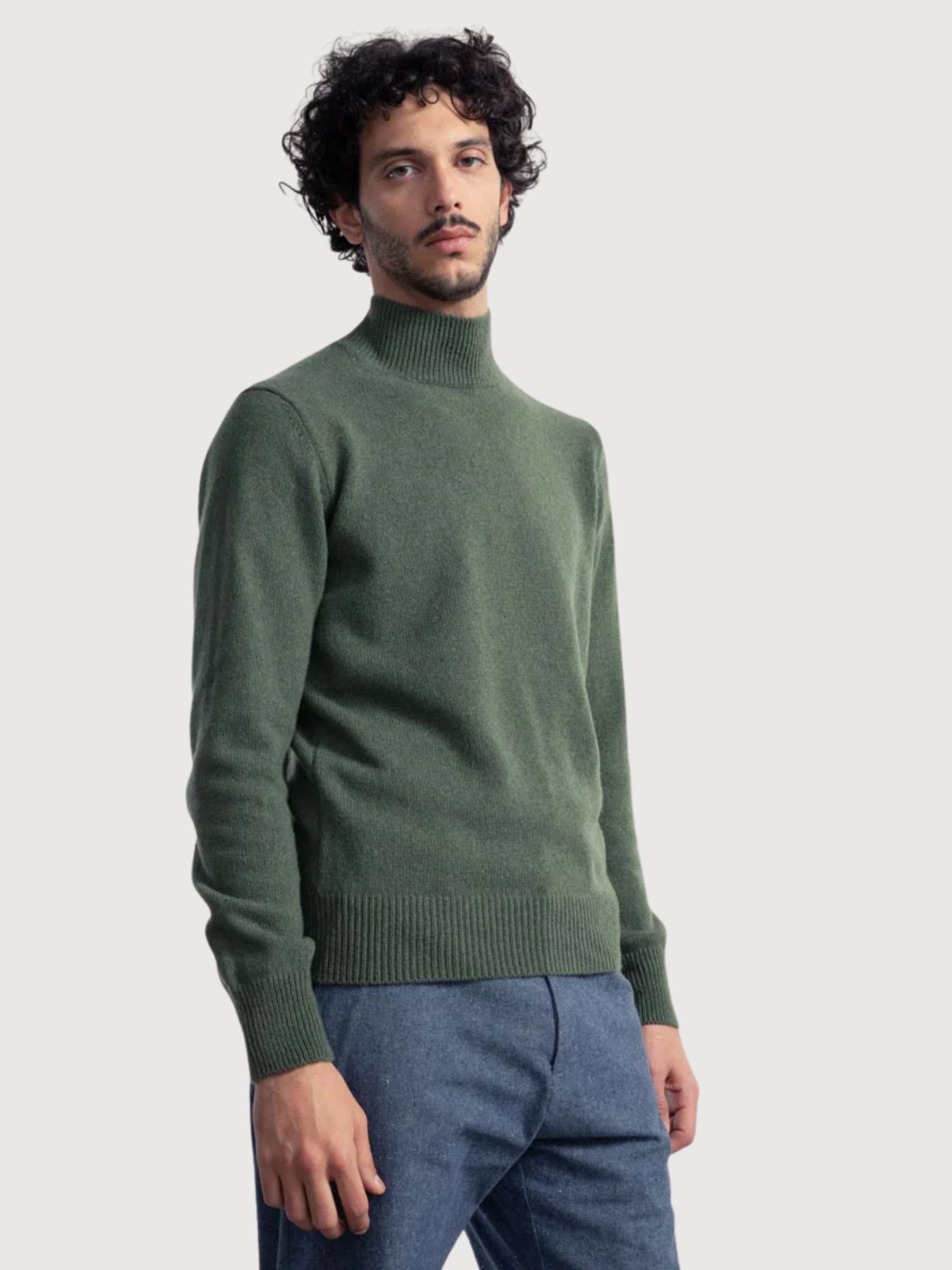 Clemente Pullover Grün Cashmere Herren | Rifo