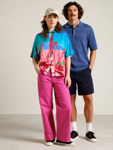 Workwear Pants Vara Violet Pink Woman | Dedicated