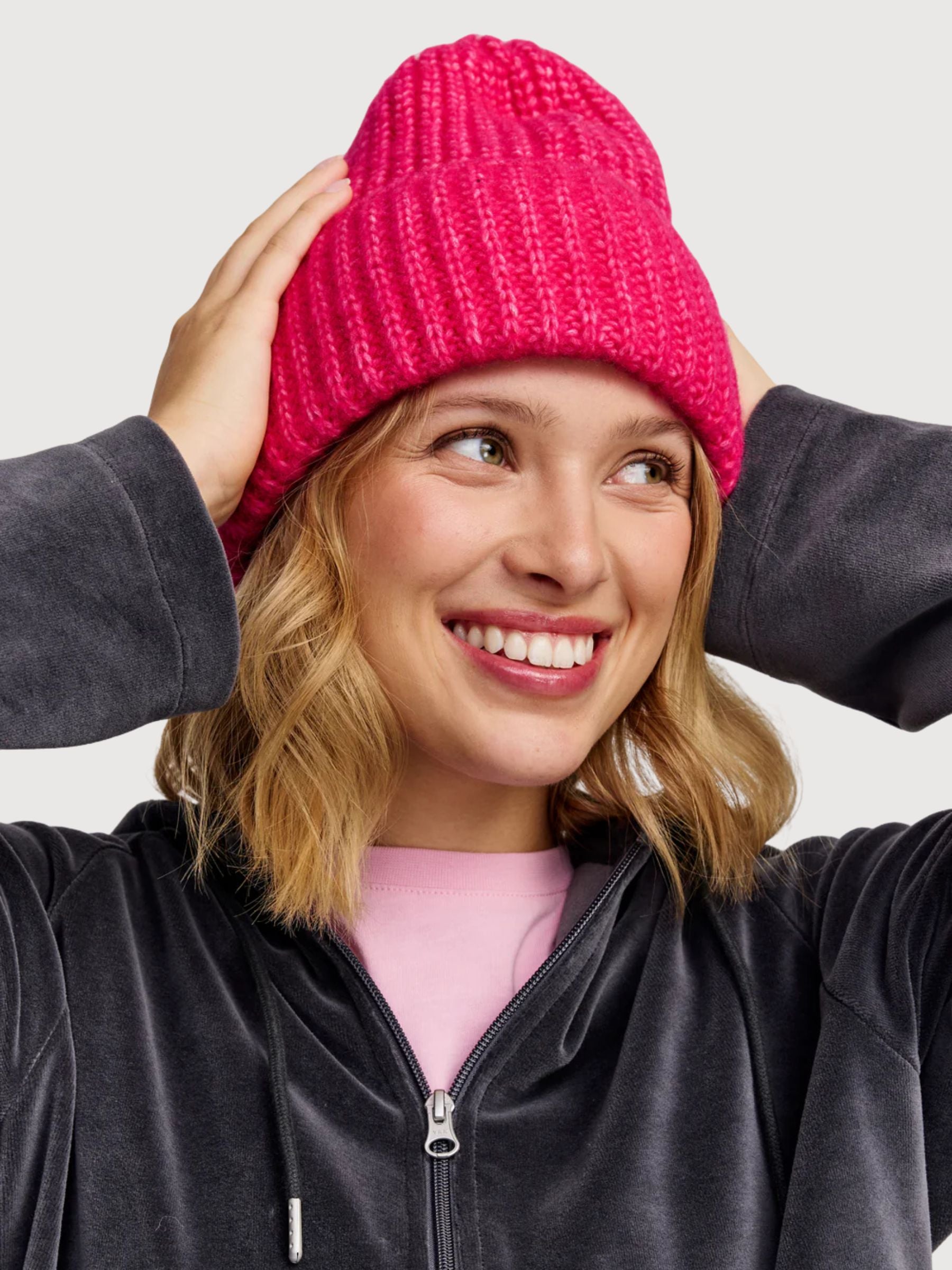 Linnea Beanie Pink | Makia