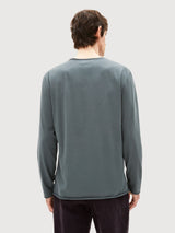 Longsleeve Maarkos Brushed Dark Green | Armedangels