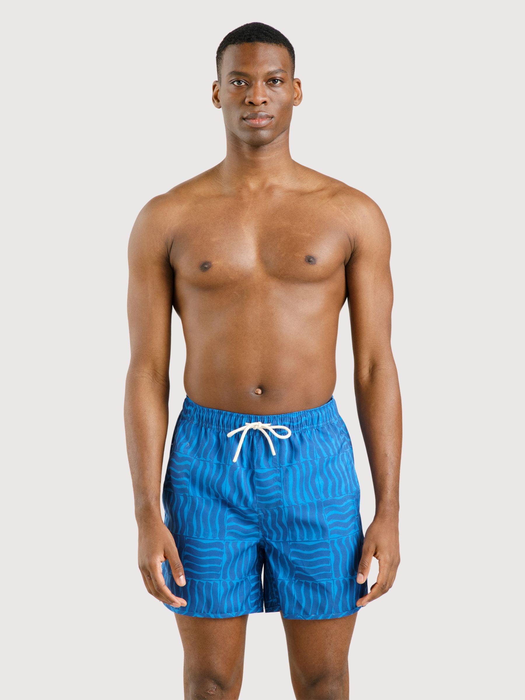 Swimshort Sandhamn Blau Herren | Dedicated