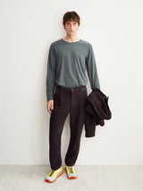 Longsleeve Maarkos Brushed Dark Green | Armedangels