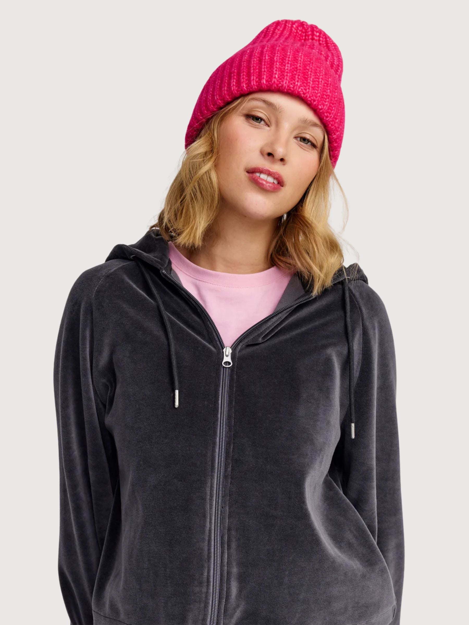 Linnea Beanie Pink | Makia