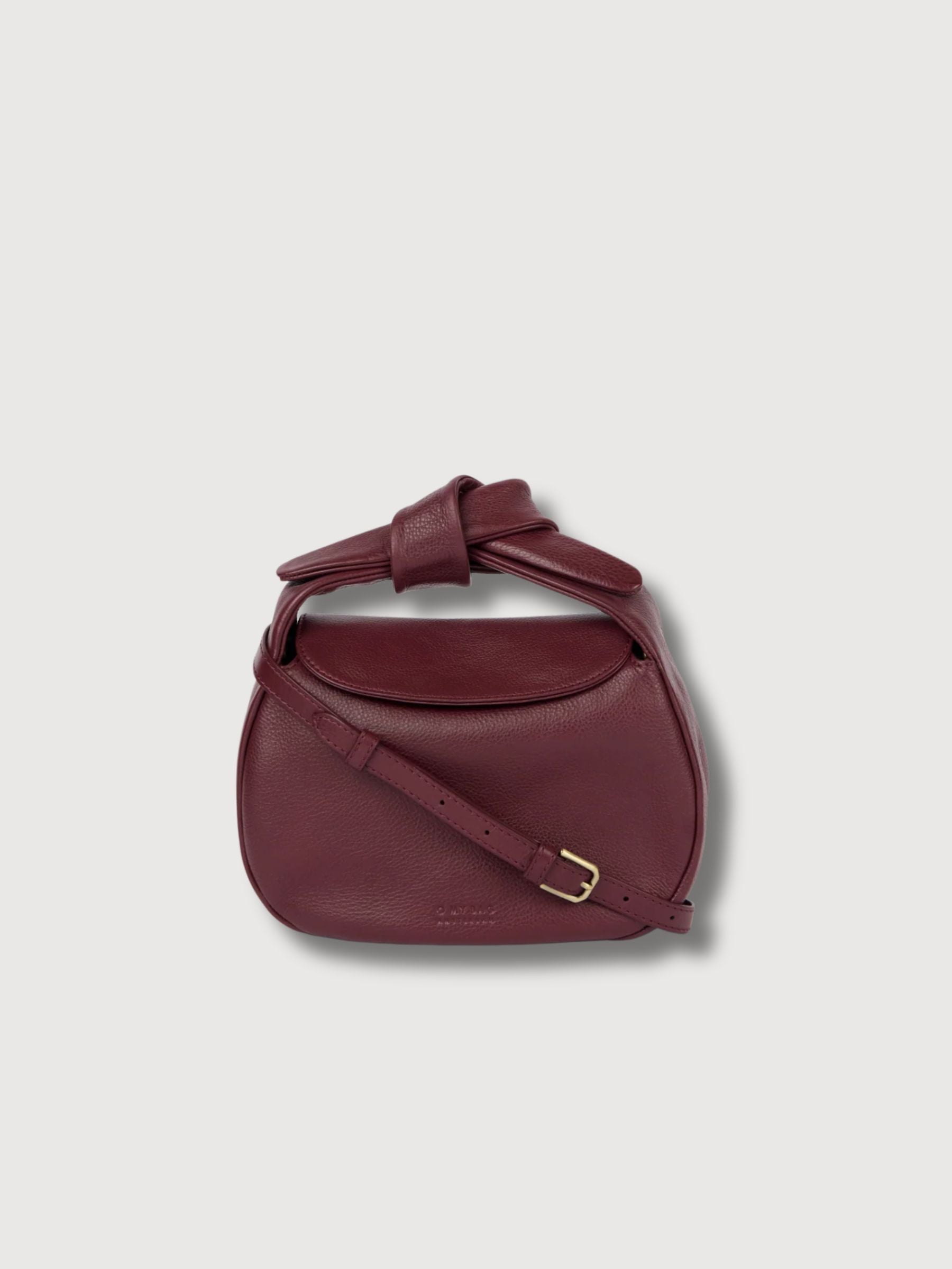 Bag Coco Croissant Dark Red | O My Bag