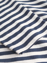 Langärmliges Humledal-Streifen-Shirt, blau | Dedicated