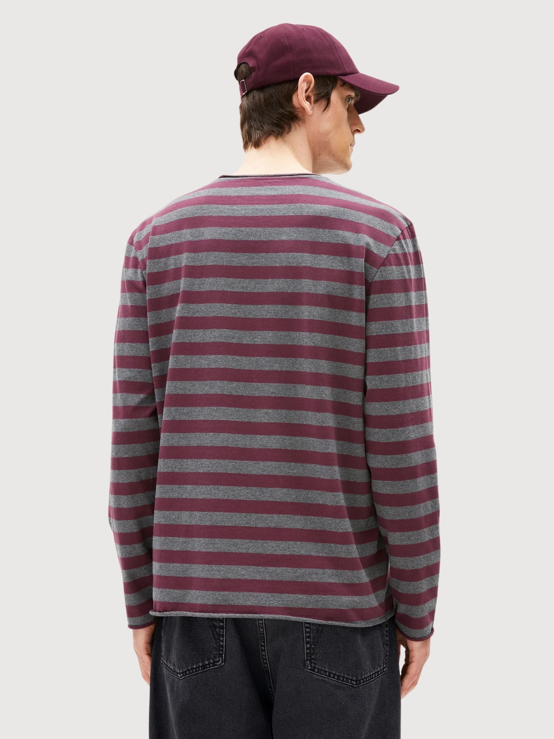 Longsleeve Maarkos Stripes | Armedangels