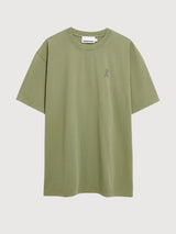 T-Shirt Iconic A Maarkos Fatigue Green|Armedangels