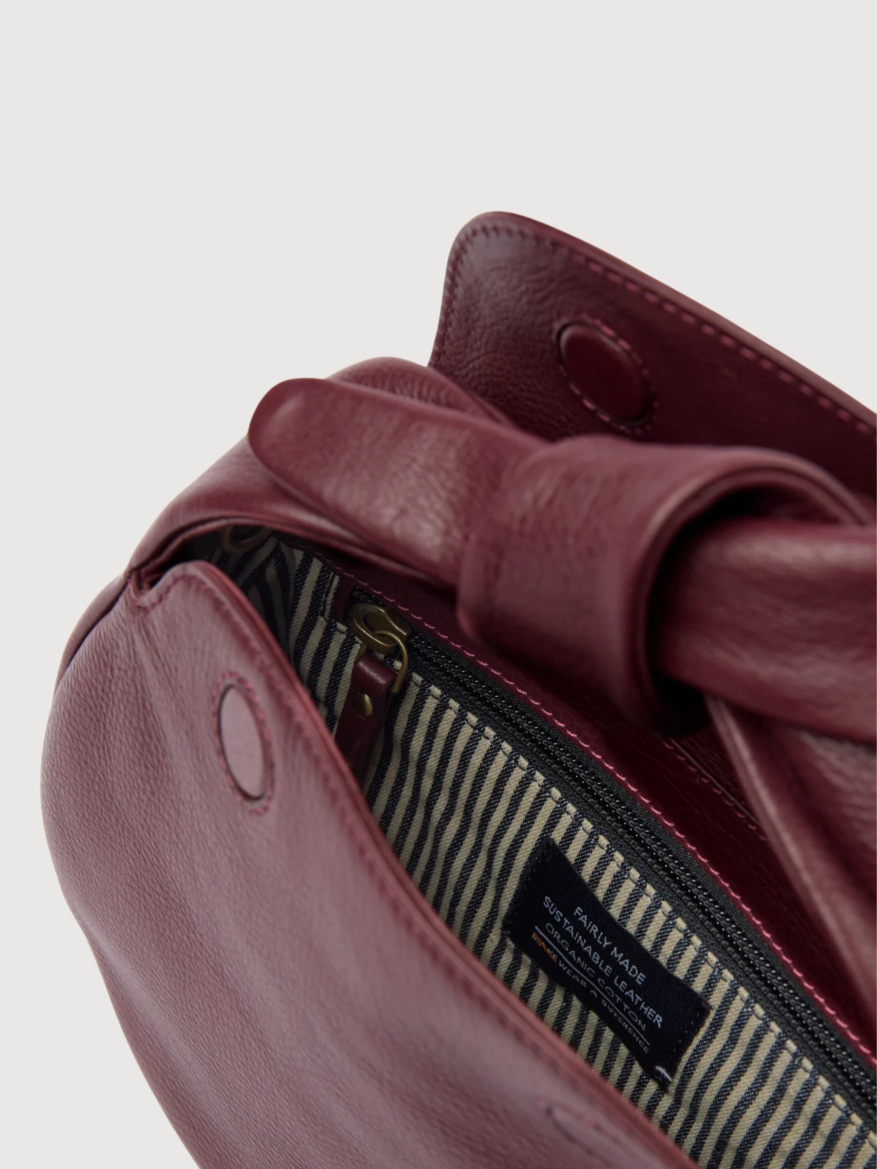 Bag Coco Croissant Dark Red | O My Bag