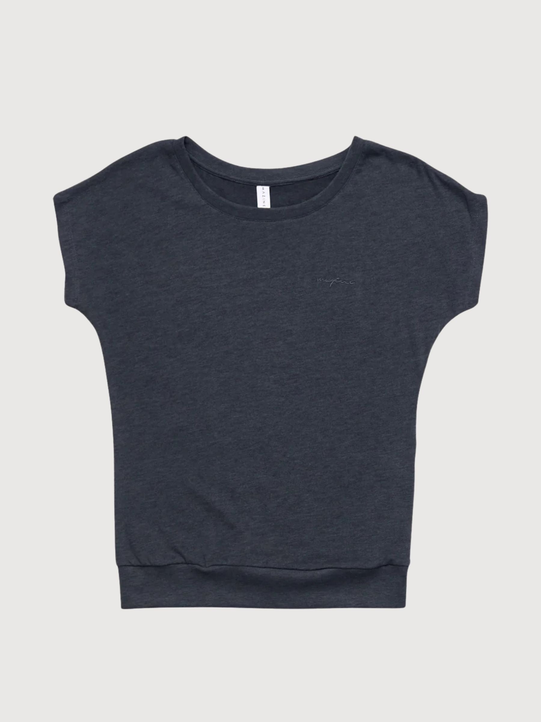 Top Jersey Maglia Donna Inchiostro Blu | Mazine