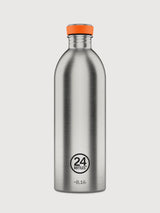 Urban Bottle 1lt Brushed Steel | 24 Bottles