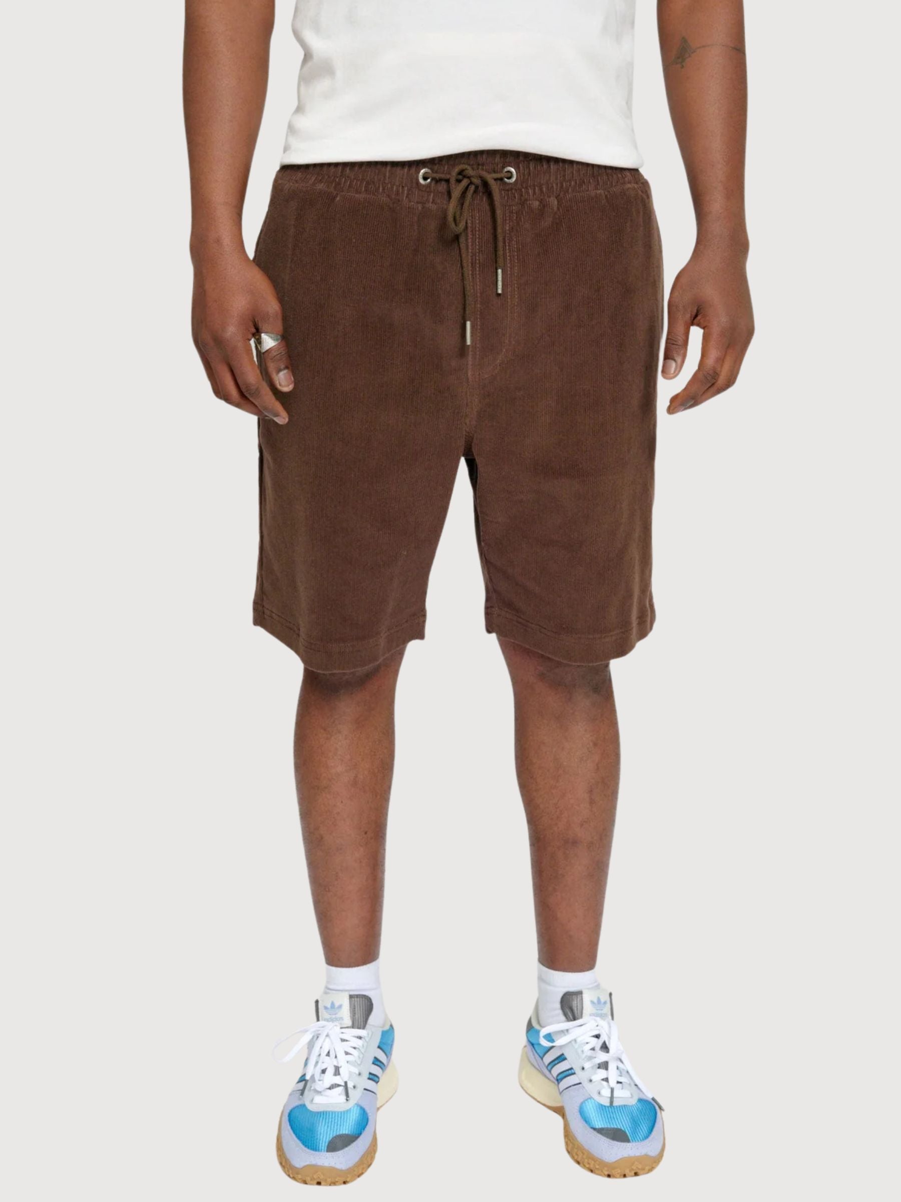 Shorts Corduroy Pull-On Chocolate Man | Mazine