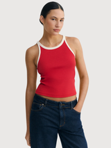 Top Harriet Clavel Pannacota Contrast | Thinking Mu