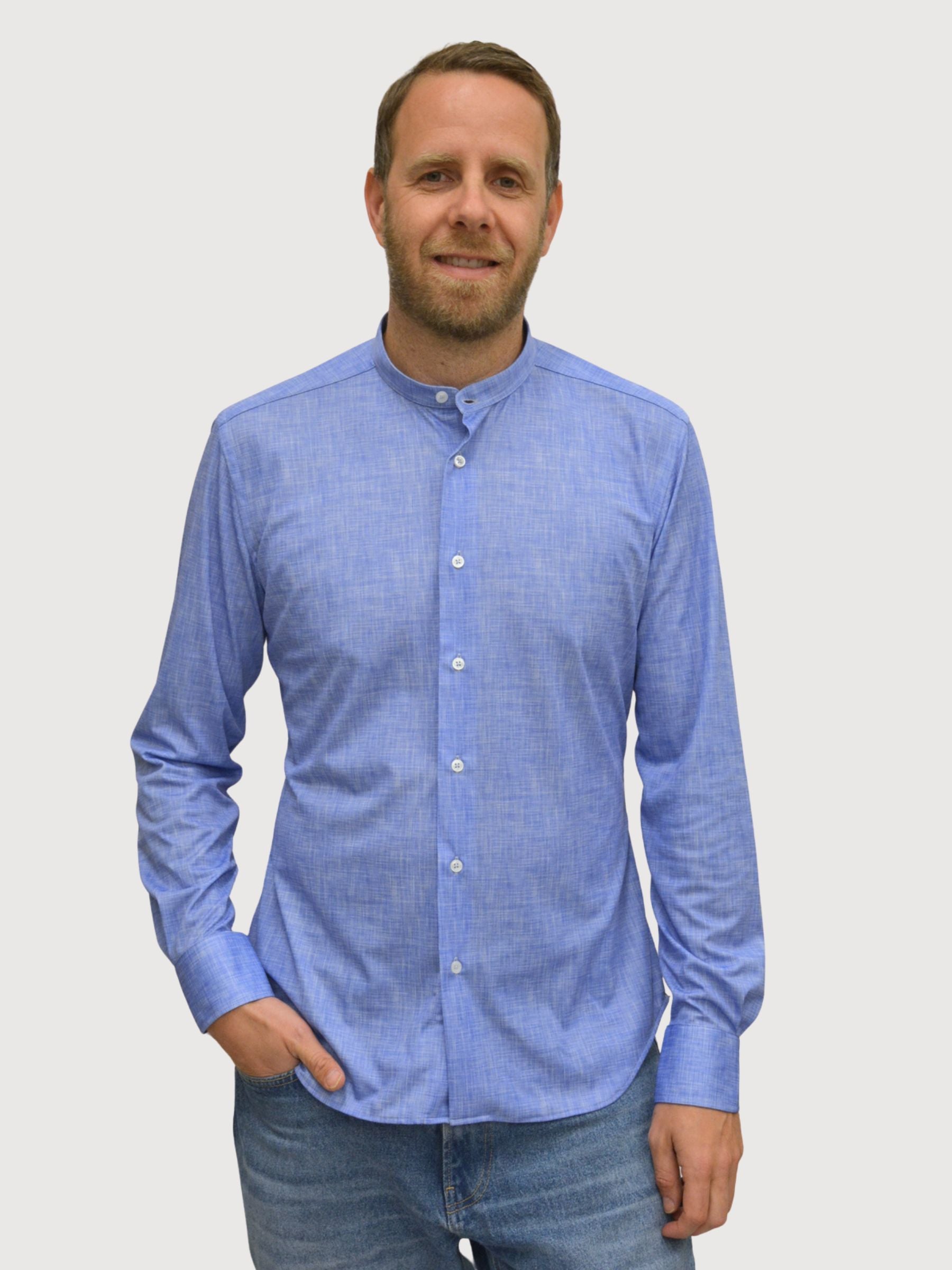 Shirt Collo Coreana C0301 Man | Re-do-it