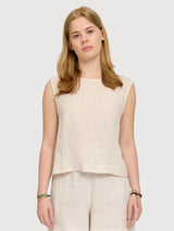 Top Linen Woman Moon | Mazine
