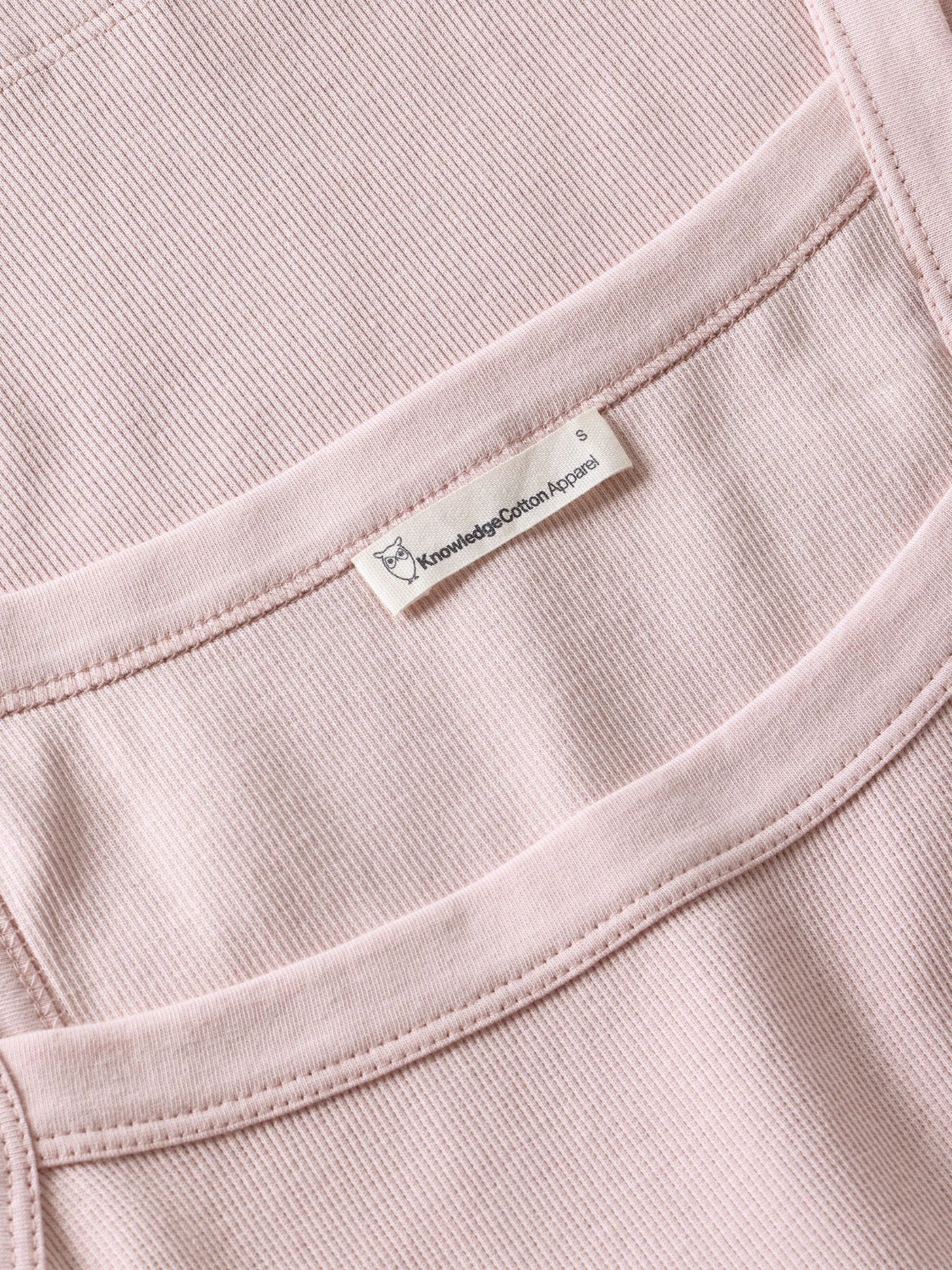 Top con spalline a costine | Knowledge Cotton Apparel