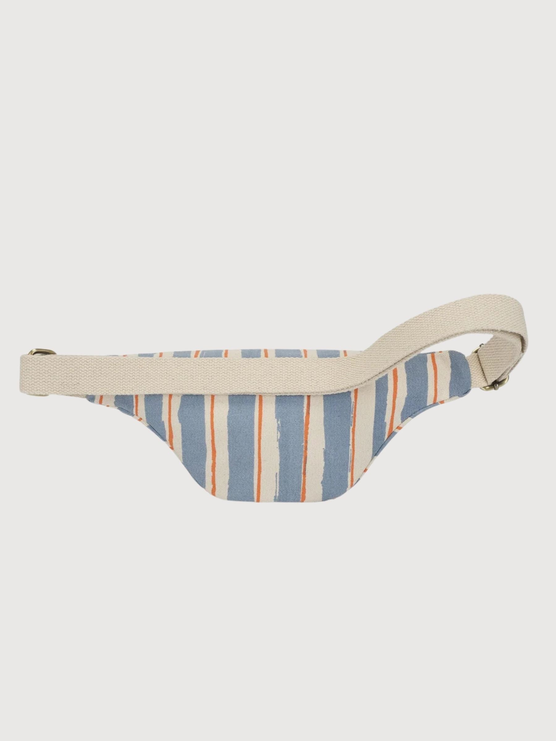Marsupio Fanny Pack Olivia Rayures Orange Et Bleu | Hindbag