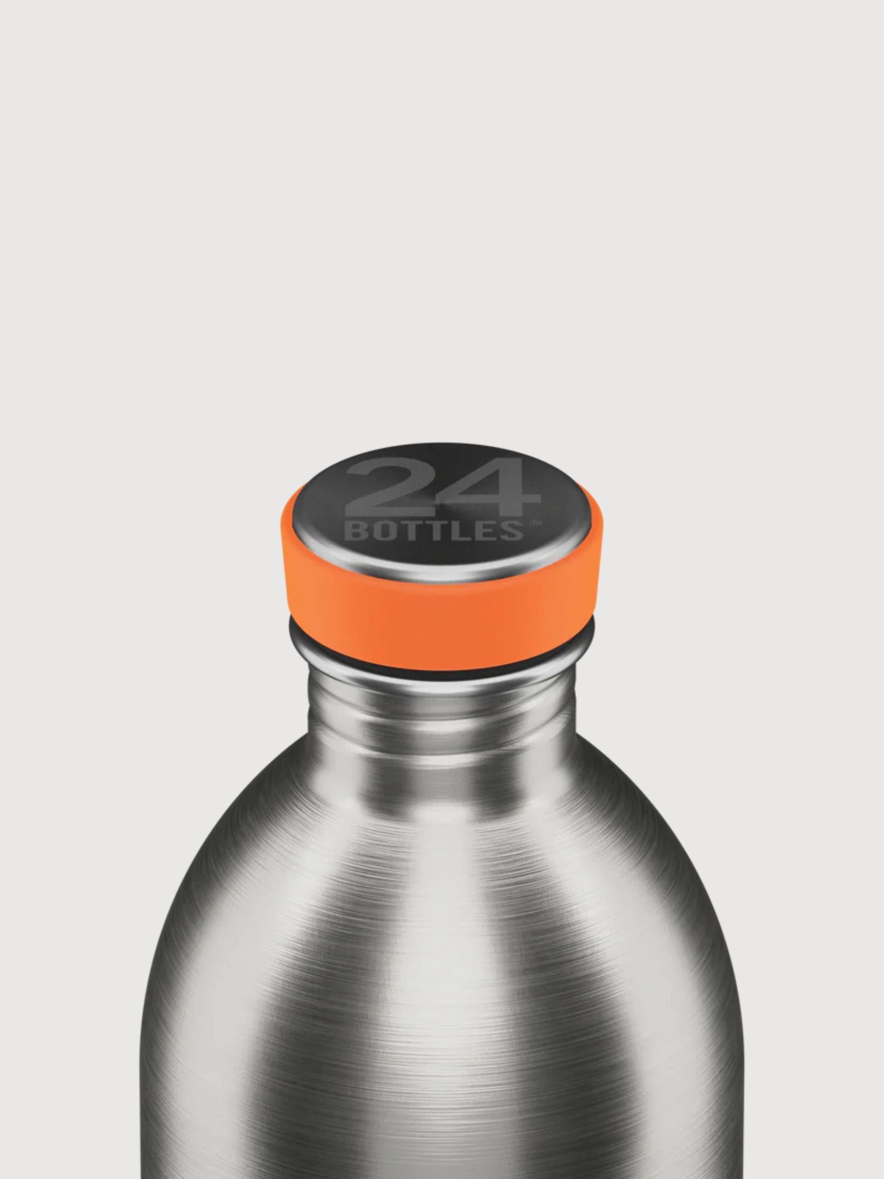Urban Bottle 1lt Brushed Steel | 24 Bottles