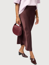 Bag Coco Croissant Dark Red | O My Bag