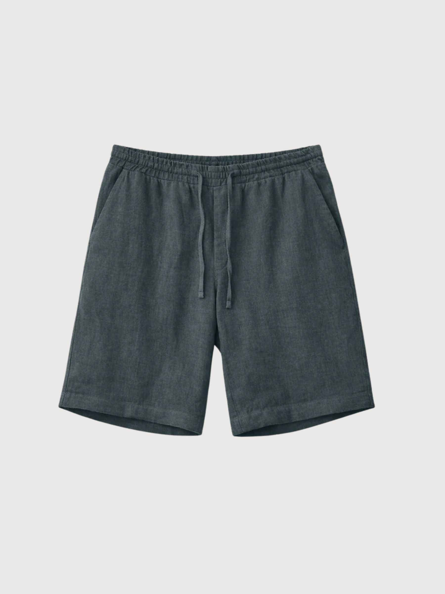 Shorts Regular Lino Uomo Bottiglia | Mazine