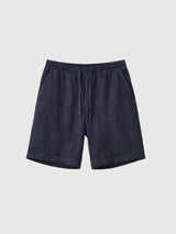 Shirt Classic Linen Man Ink Blue | Mazine