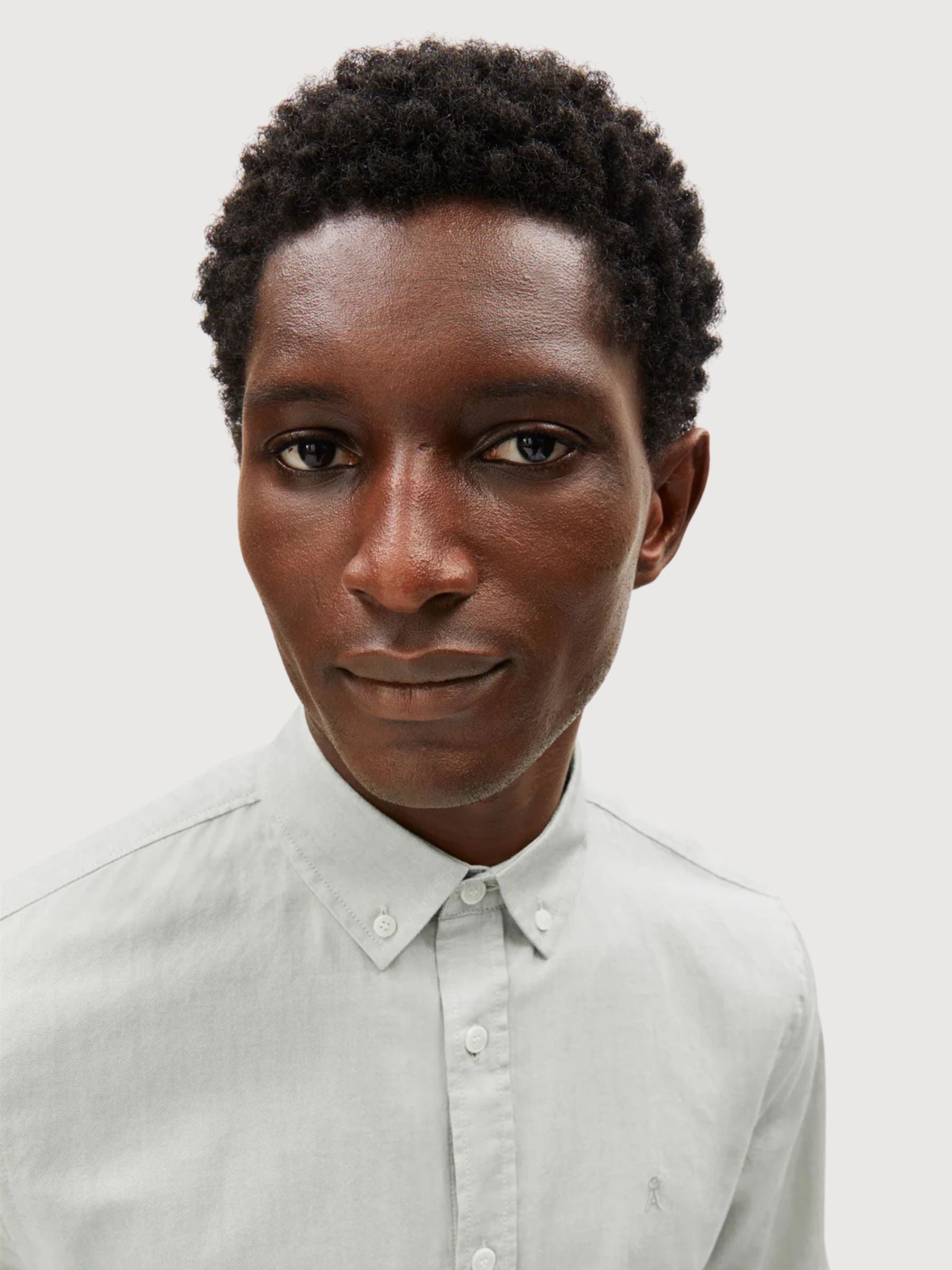 Shirt Quaasa Man Fatigue Green | Armedangels