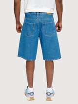 Denim Shorts Man Mid Blue Wash | MAZINE