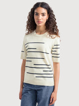 T-Shirt Frau Clio regenerierte Baumwolle | Rifo