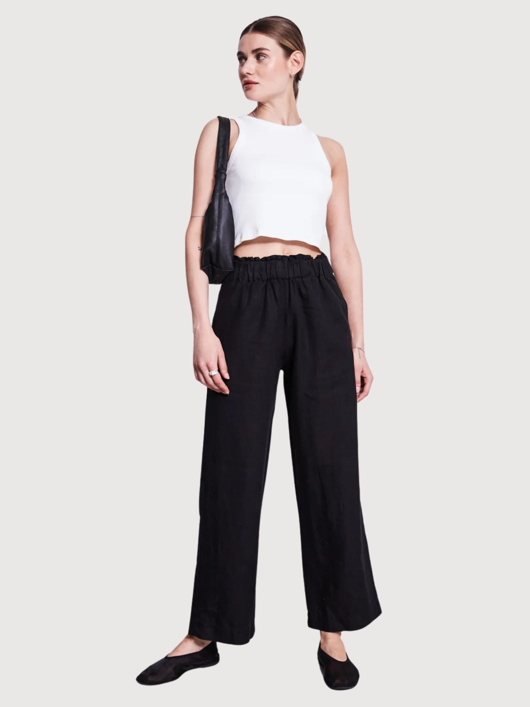 SMILLA Hose aus Lyocell Schwarz | JAN 'N JUNE
