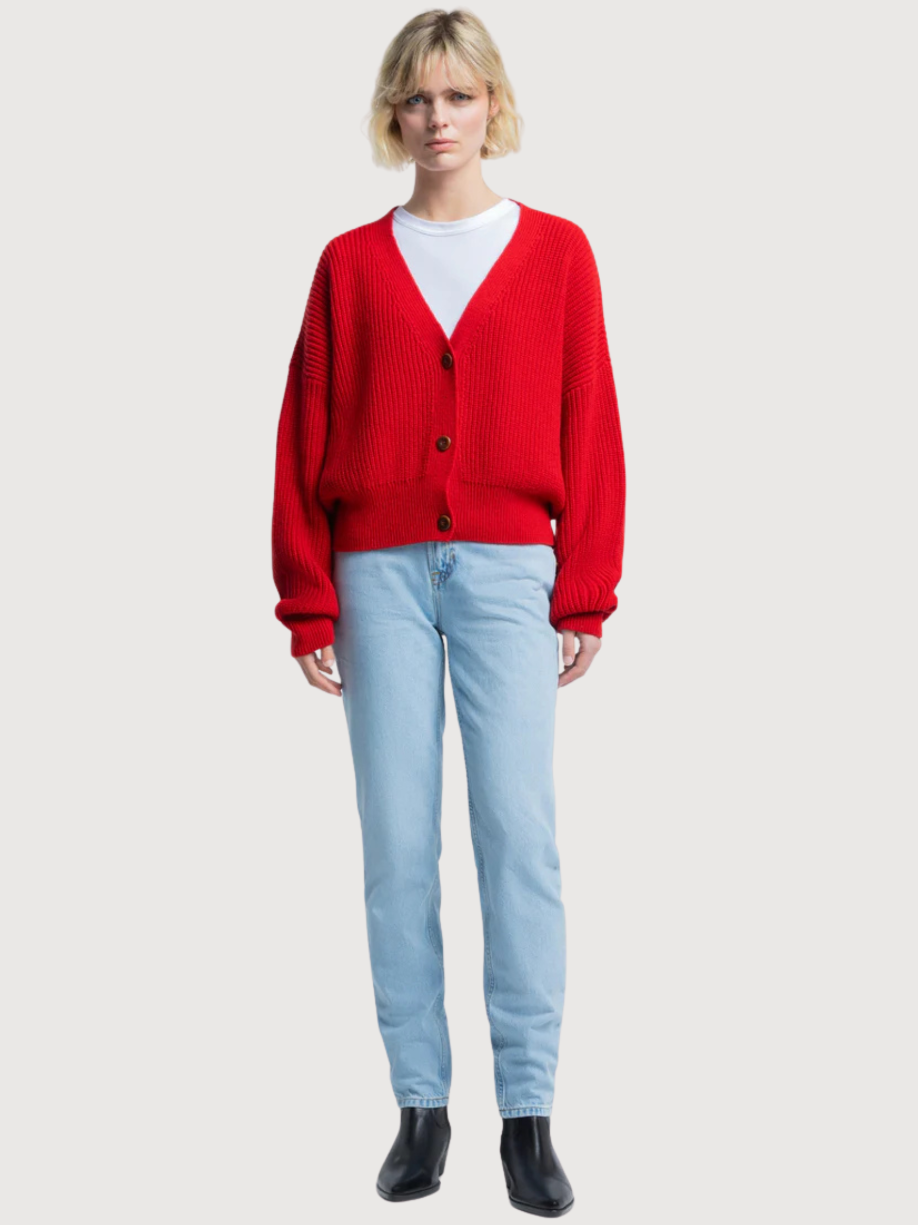 Jean Caroline Cropped Woman Blue | Kings Of Indigo