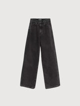 Jeans Enijaa Black Ebony in Cotone Organico | Armedangels