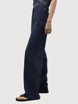 Pantaloni Sabine blu TENCEL™ | Ecoalf