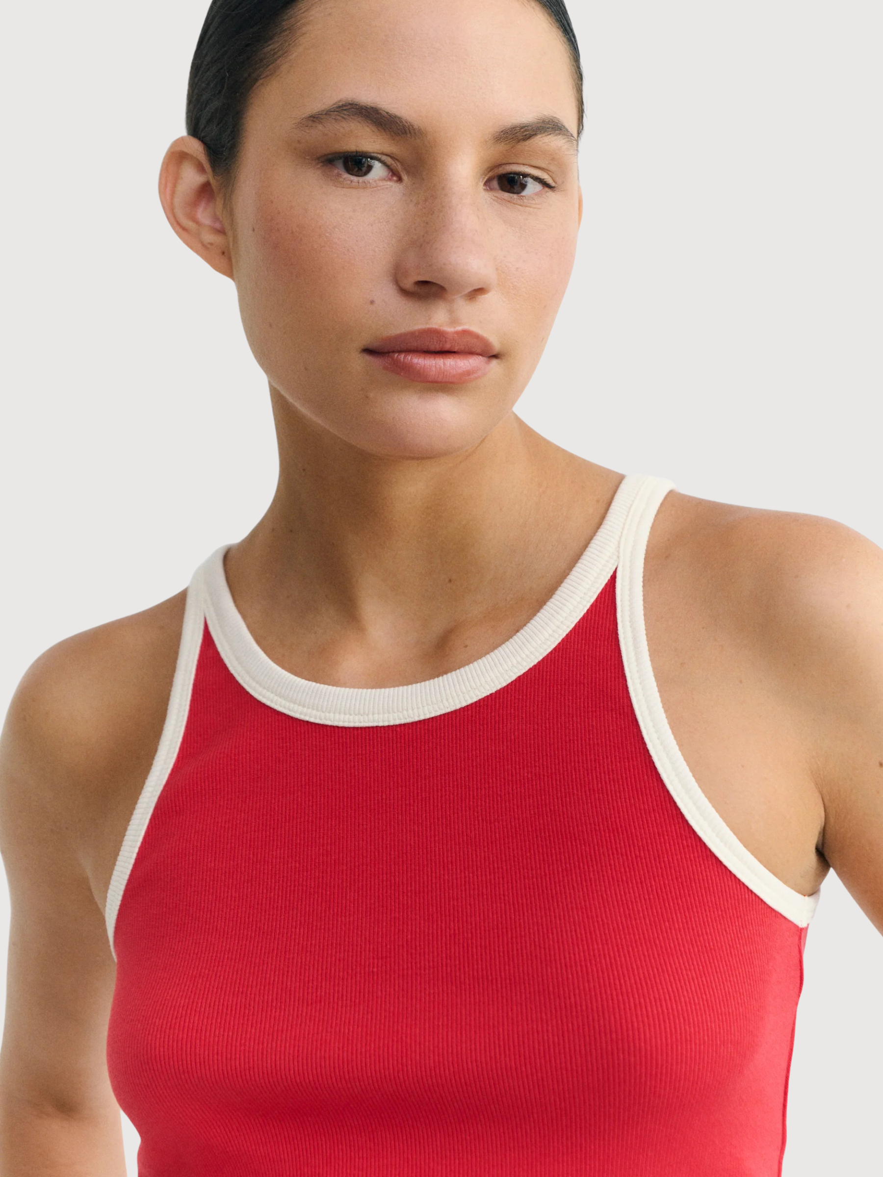 Top Harriet Clavel Pannacota Contrast | Thinking Mu