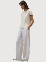 MOSSI PANTS WOMAN White | Ecoalf