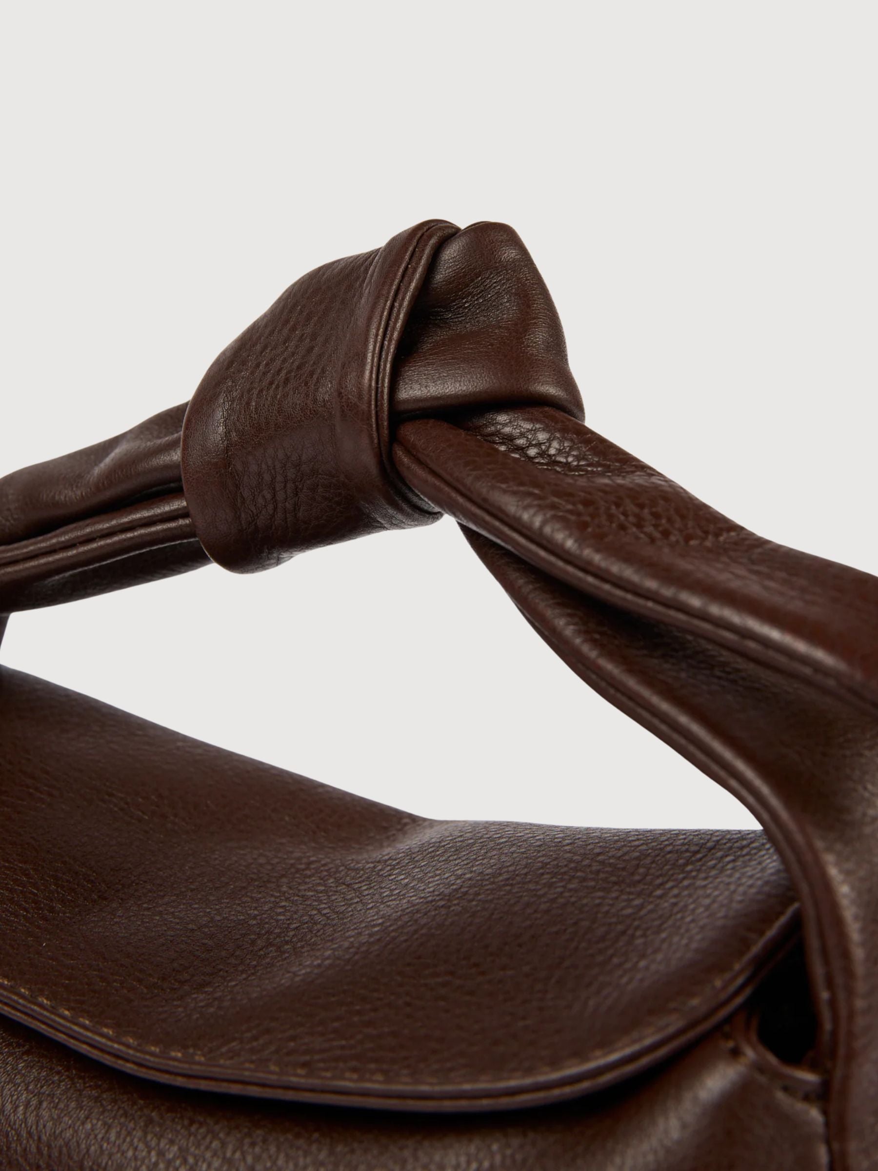 Bag Coco Croissant Dark Brown | O My Bag