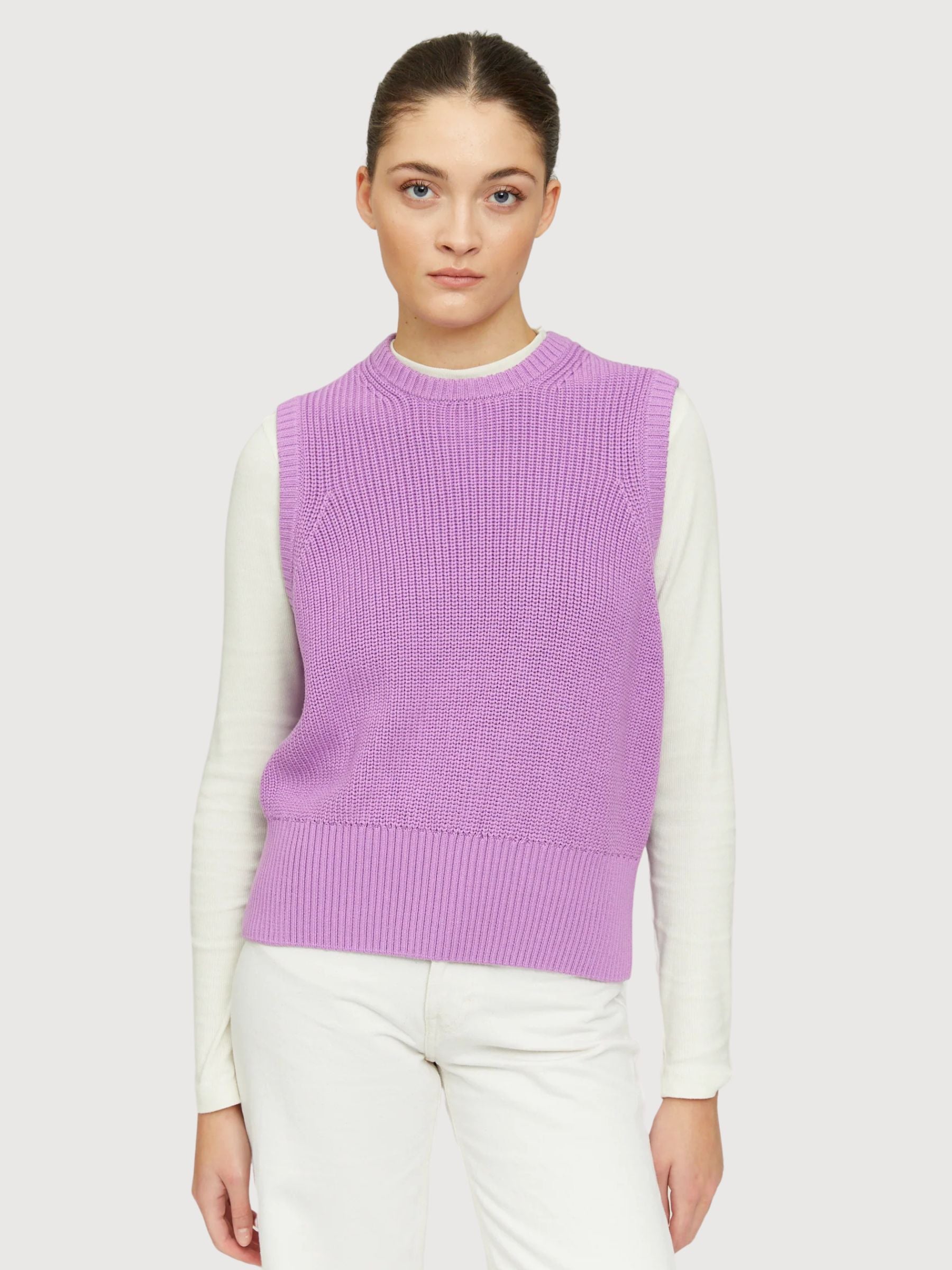 Binnu Weste Lilac Pink Damen | Mazine