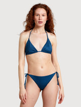 Yxlan Majolica Blau Bikini Top Damen | Dedicated