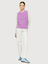 Binnu Weste Lilac Pink Damen | Mazine