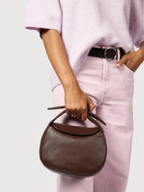 Bag Coco Croissant Dark Brown | O My Bag