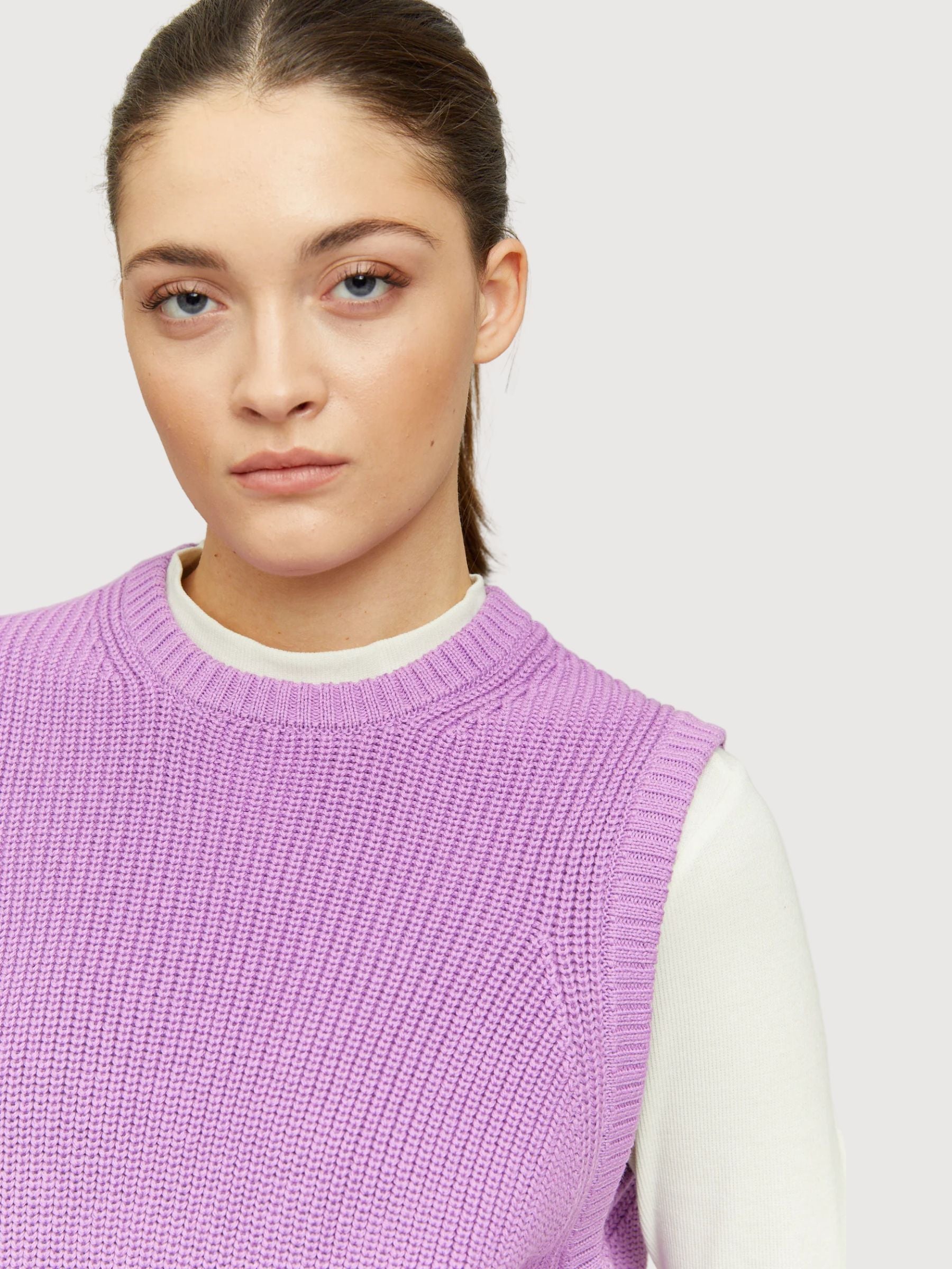 Binnu Weste Lilac Pink Damen | Mazine