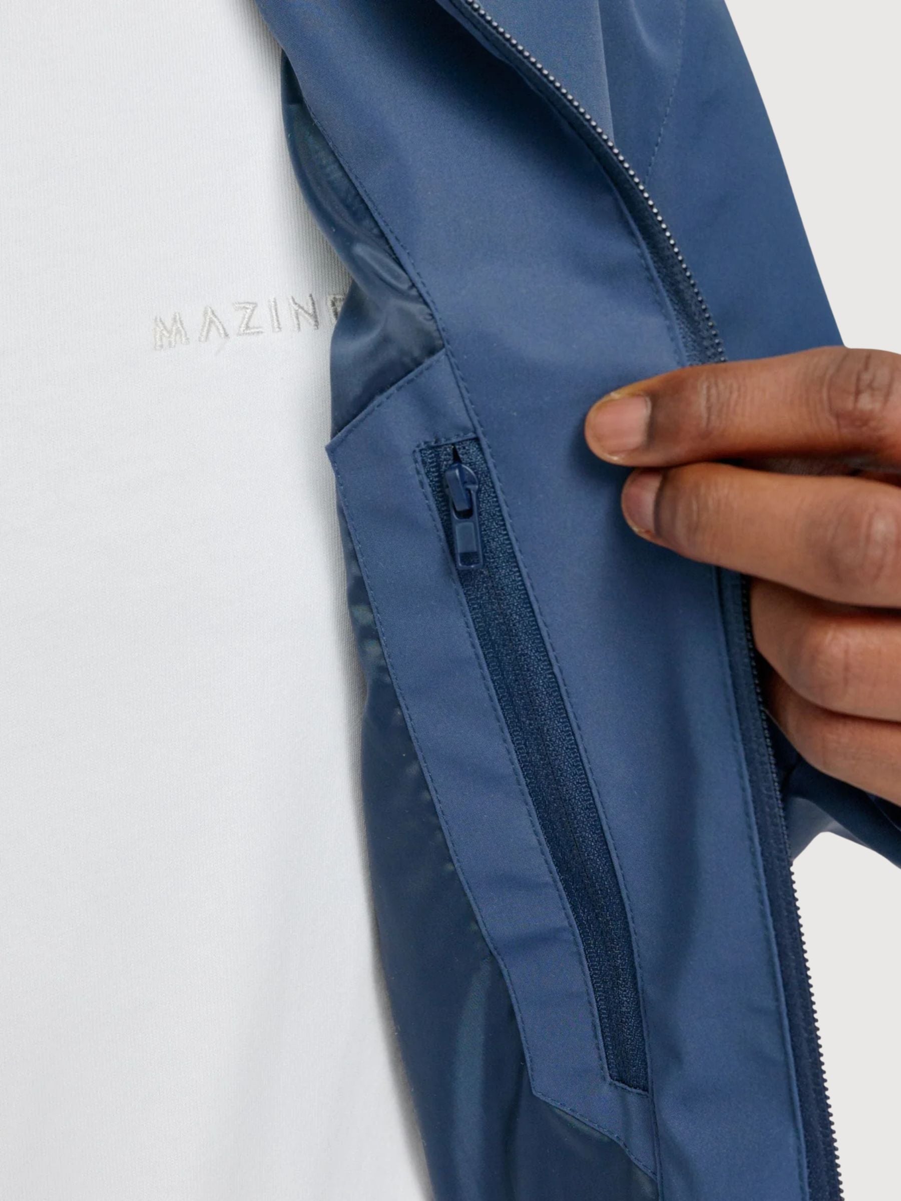 Jacket Light Man Mood Blue | Mazine