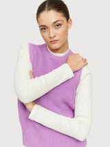 Binnu Weste Lilac Pink Damen | Mazine