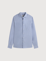 ALFREDO SHIRT MAN WHITE Pacific Blue | ECOALF