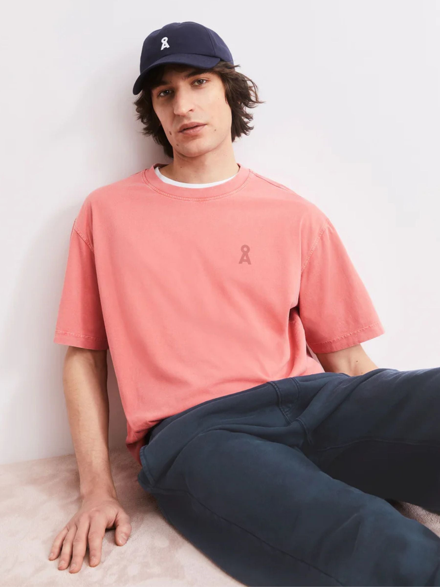 T-Shirt Iconic A Maarkos Tabasco Red | Armedangels