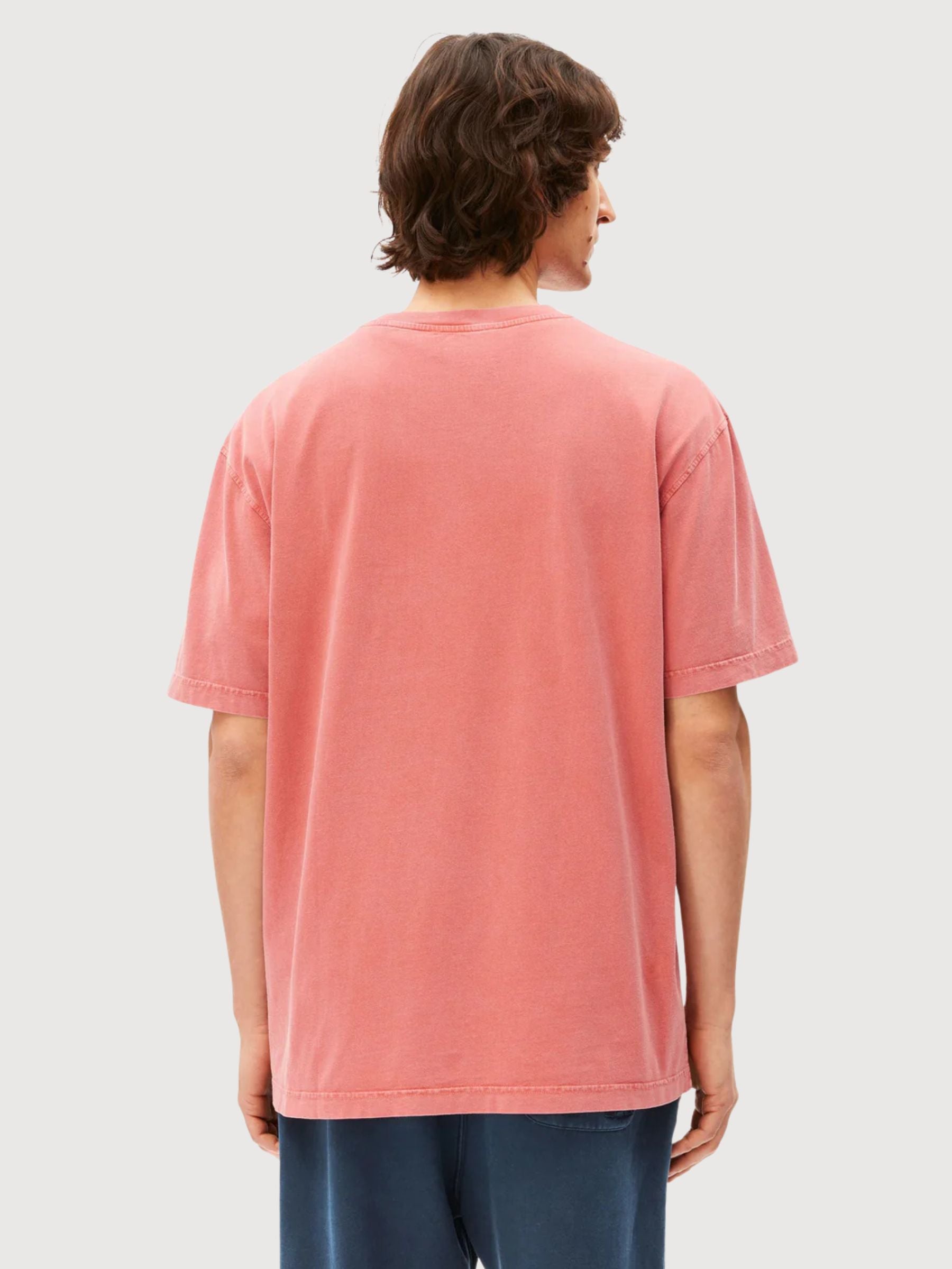 T-Shirt Iconic A Maarkos Tabasco Red | Armedangels
