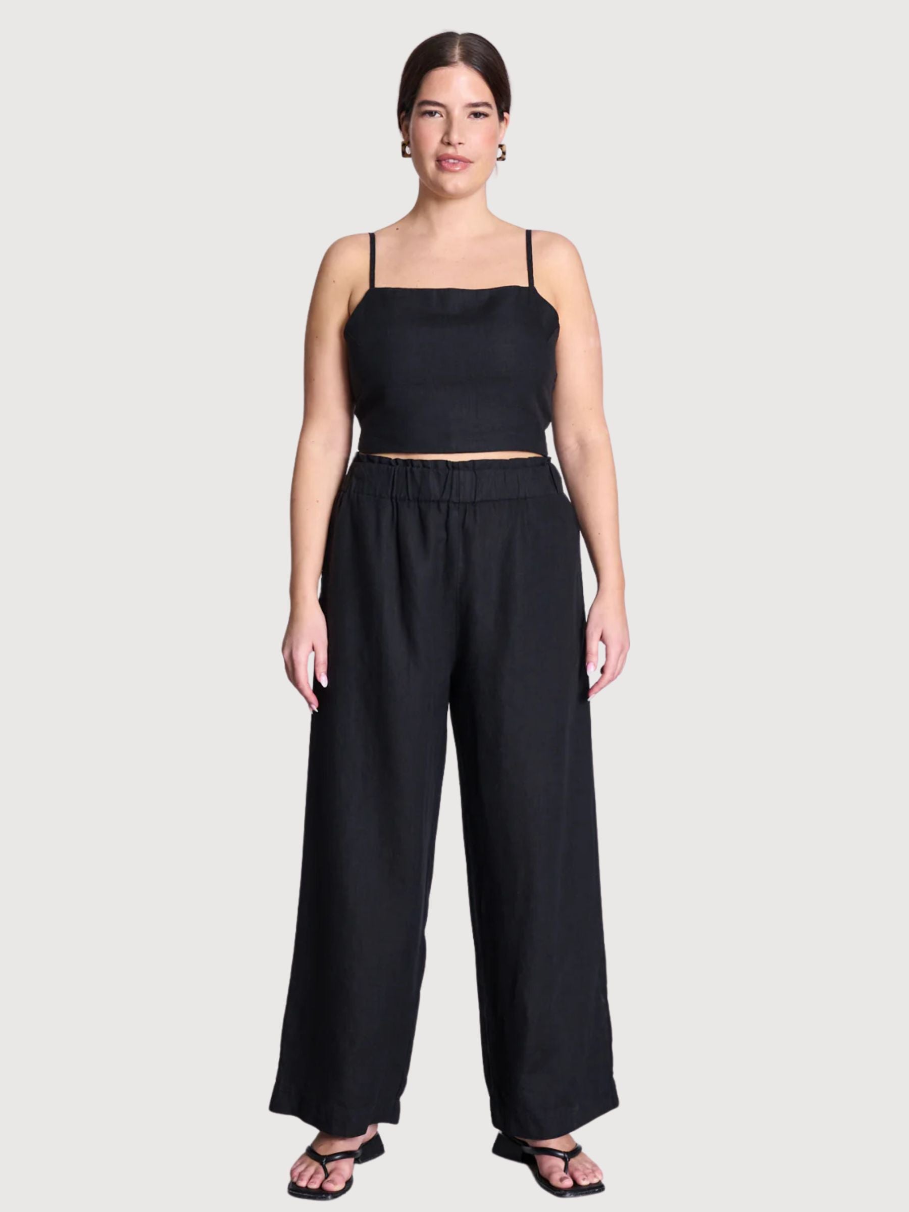SMILLA Hose aus Lyocell Schwarz | JAN 'N JUNE