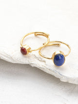 Ring Visionary Lapis Lazuli Gold | A Beautiful Story