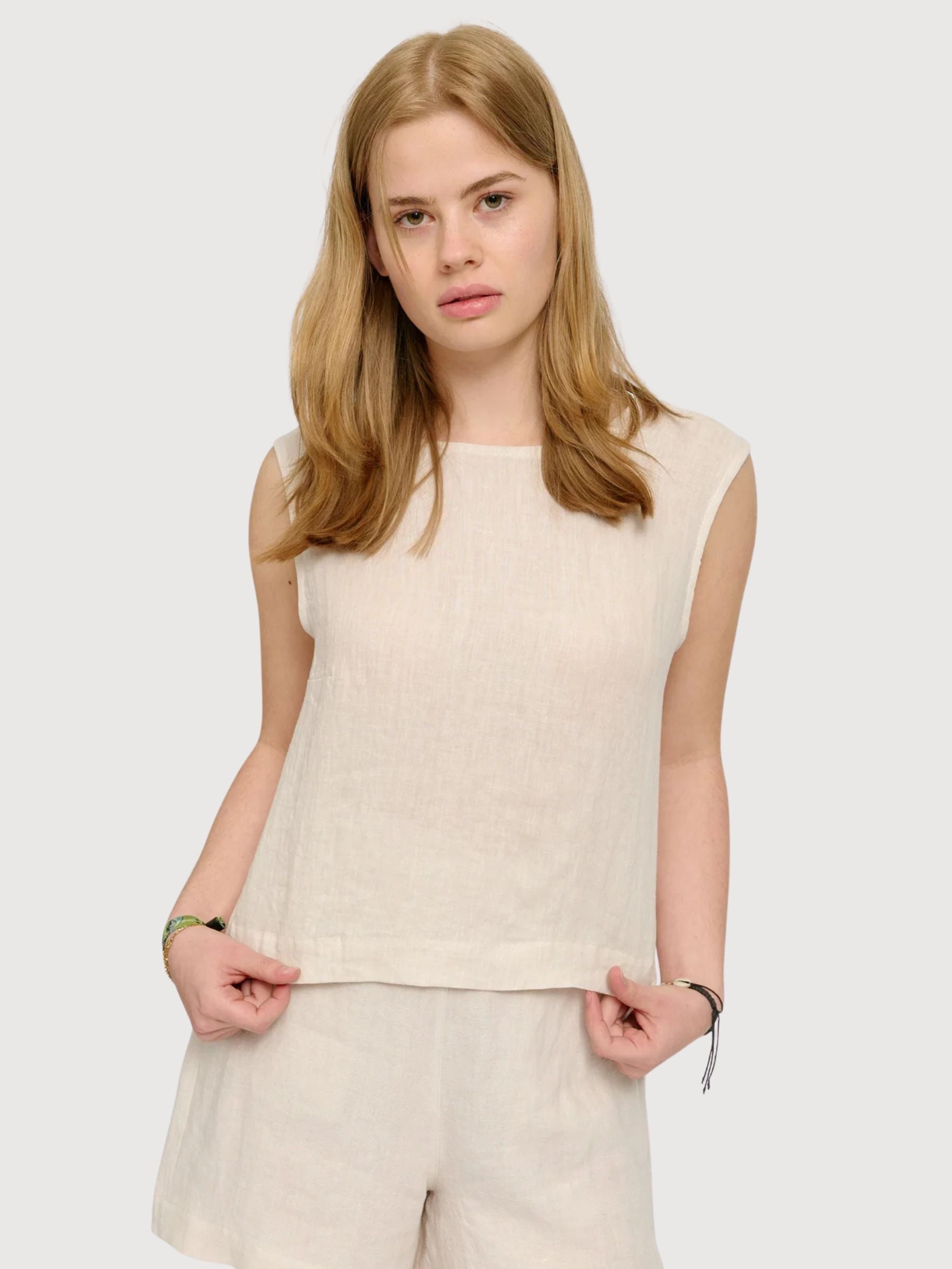 Top Linen Woman Moon | Mazine